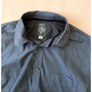 DIESEL Button Down Shirt Midnight Blue XL